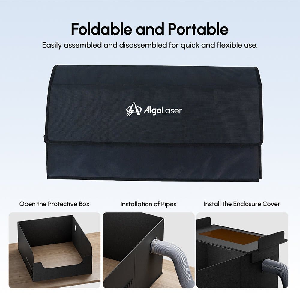 AlgoLaser Smart Enclosure Foldable and Portable- Stelis3D