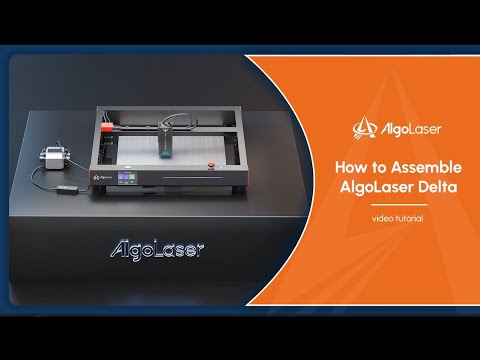AlgoLaser Delta 22W Laser Engraver Assembly Video-Stelis#d
