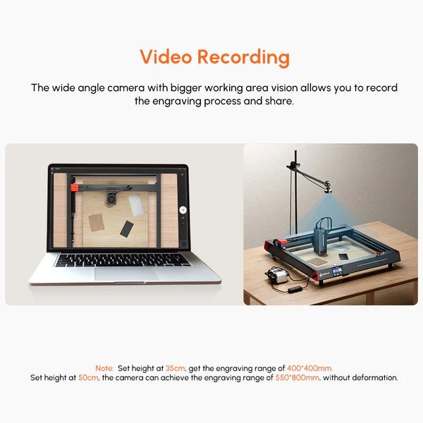 AlgoLaser Smart Camera Video Recording- Stelis3D