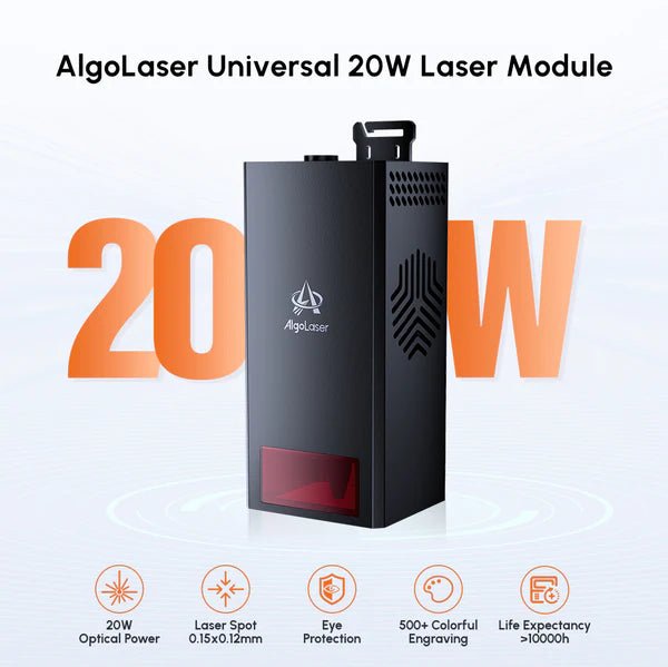 AlgoLaser Universal 20W Laser Module - Stelis3D