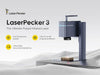 LaserPecker LP3 - High Precision Metal & Plastic Laser Engraver - Stelis3D