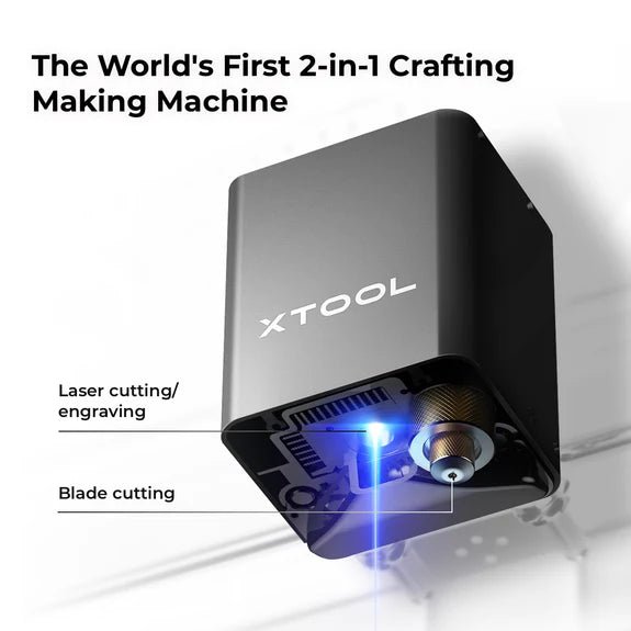 xTool M1 Smart Laser Engraver and Vinyl Cutter - Stelis3D