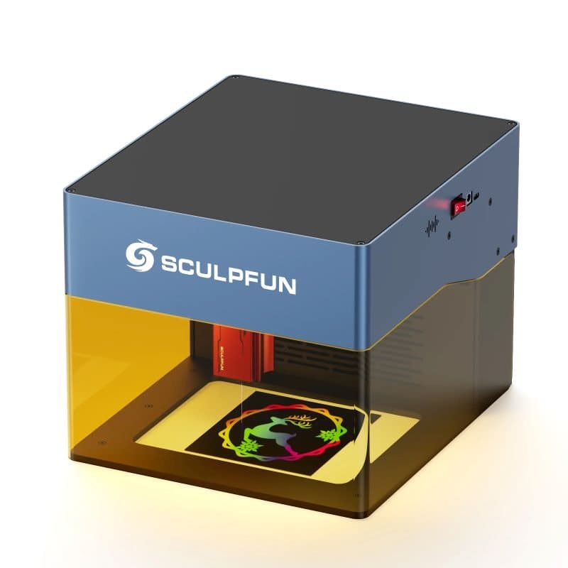Sculpfun Ice Cube 5w Enclosed Laser Engraving machine - Stelis3D