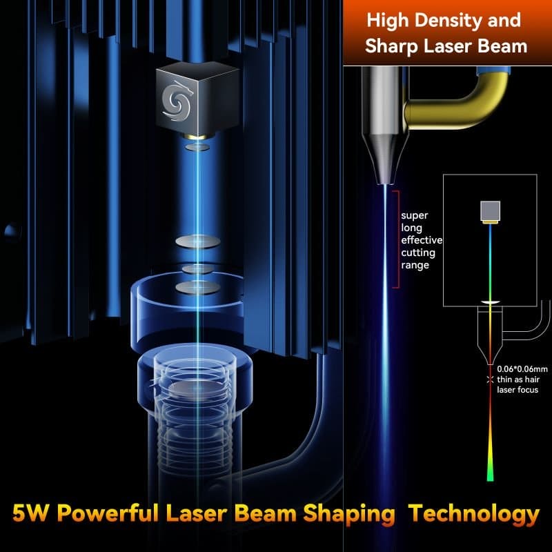 Sculpfun S30 Series Automatic Air Assist Laser Engraver - Stelis3D